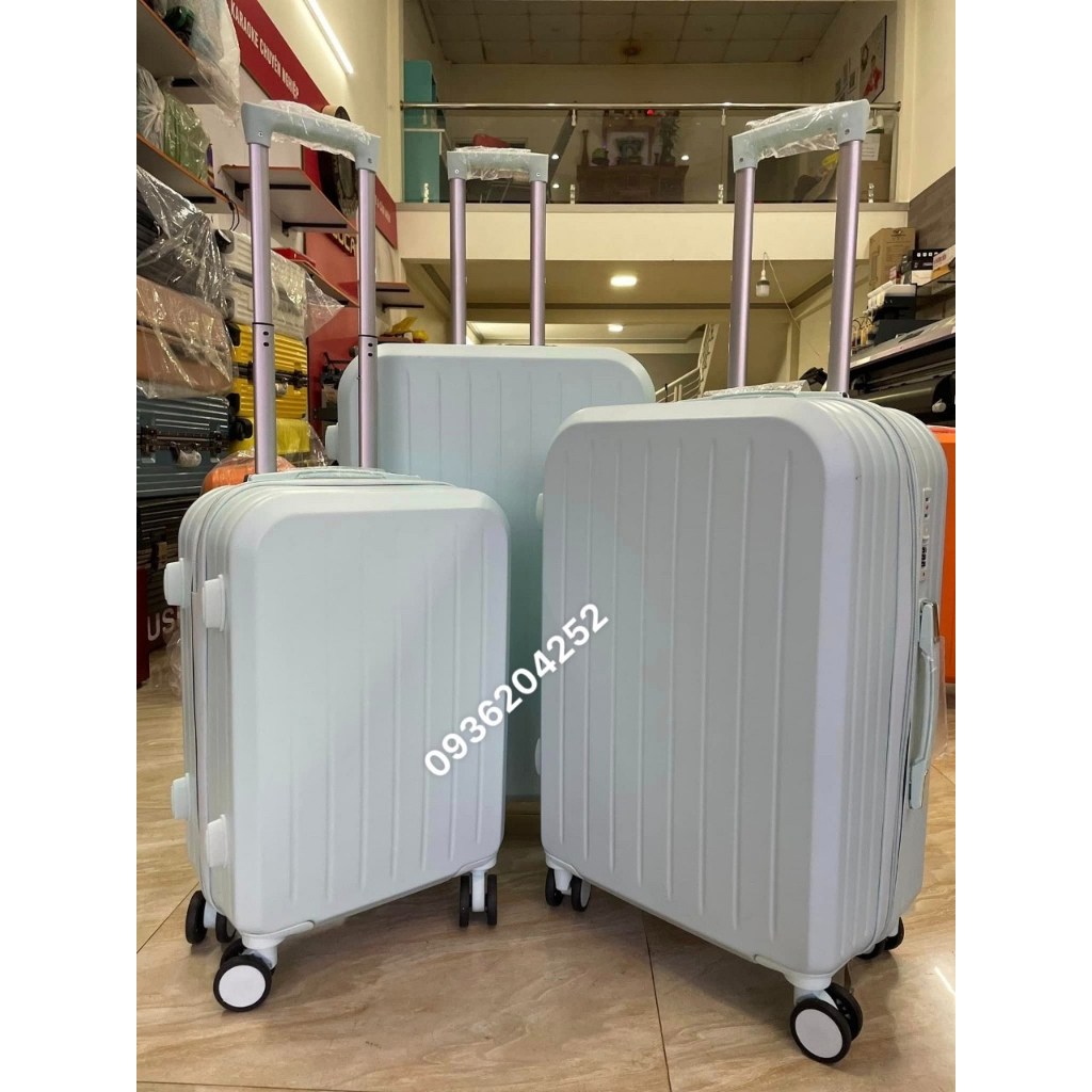 Vali kéo  dẻo pp du lịch size 20/24 28 inch (cực đại) xoay 360 độ, tiện dụng, chống va đập (BH 5n)