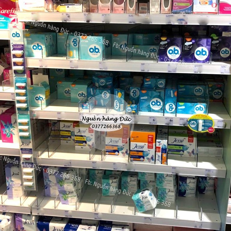 Băng vệ sinh tampon ob hoàn toàn tự nhiên từ đức