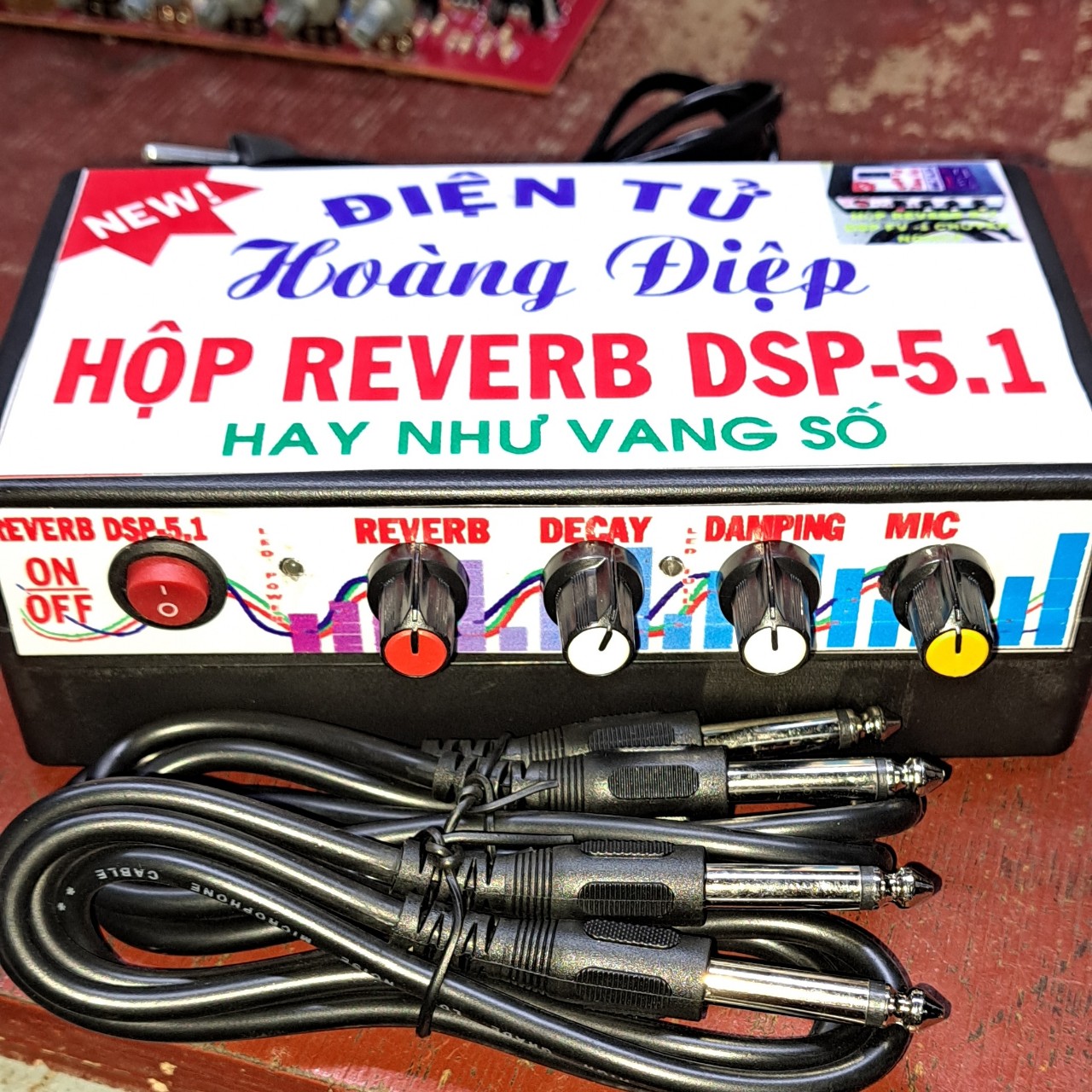 Hộp reverb rời DSP fv-1 hát hay như vang số