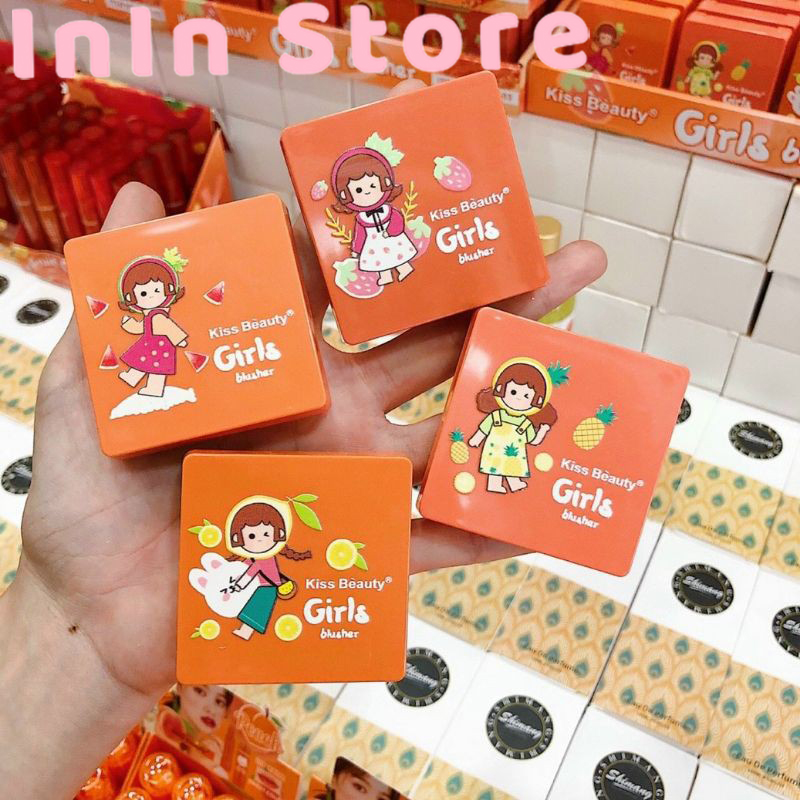 Phấn má hồng Girl Busher Kissbeauty Mỹ phẩm nội địa trung - InIn Store