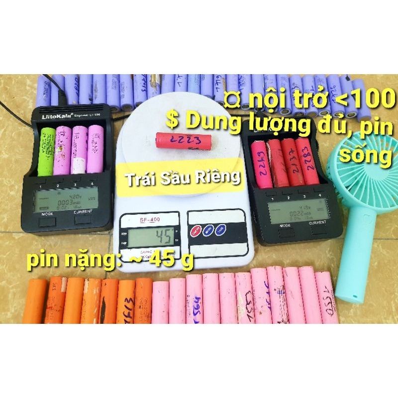 Pin 18650 cũ - pin laptop - uy tín - chất lượng - siêu rẻ