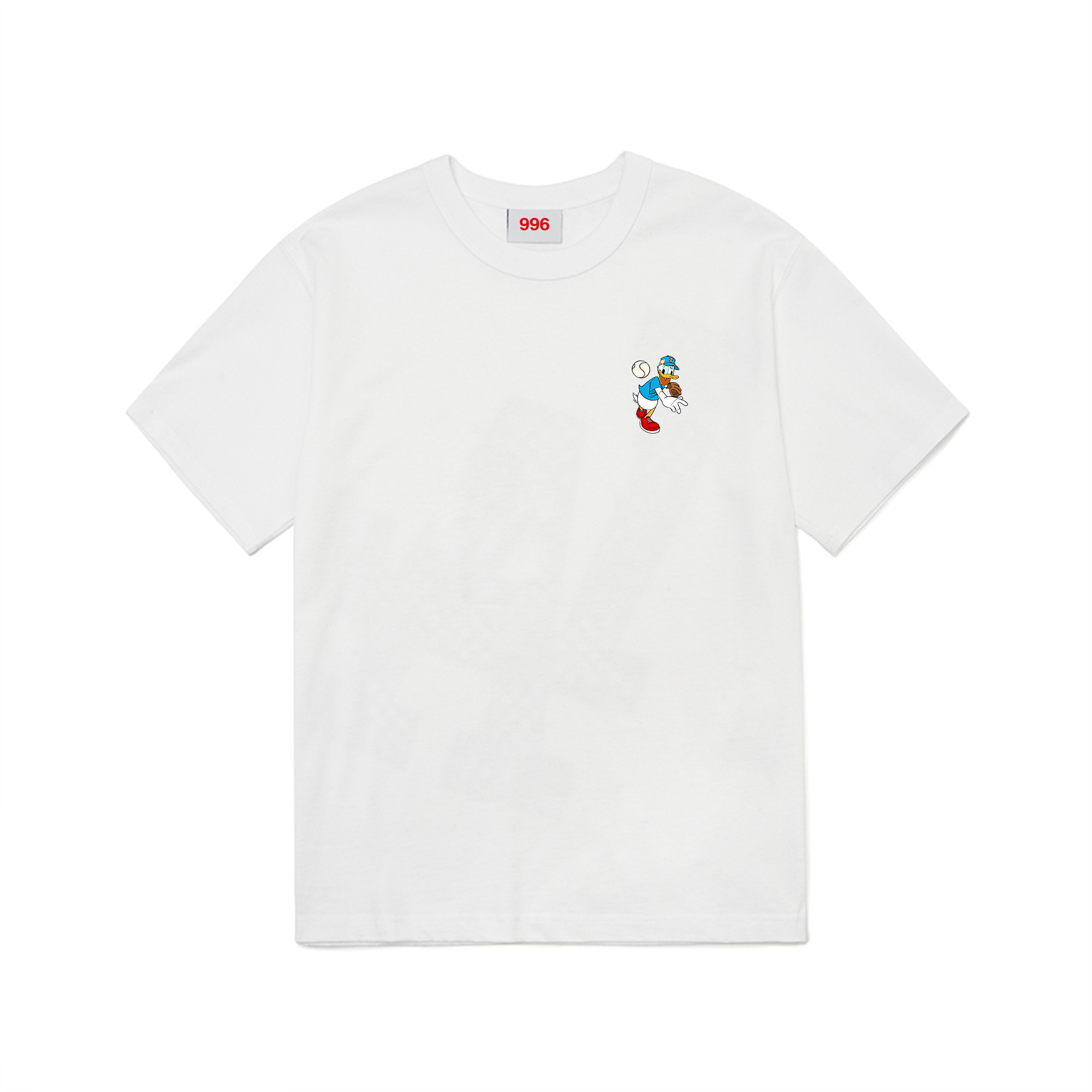 Áo thun unisex overfit 996 in Donald Duck Baseball