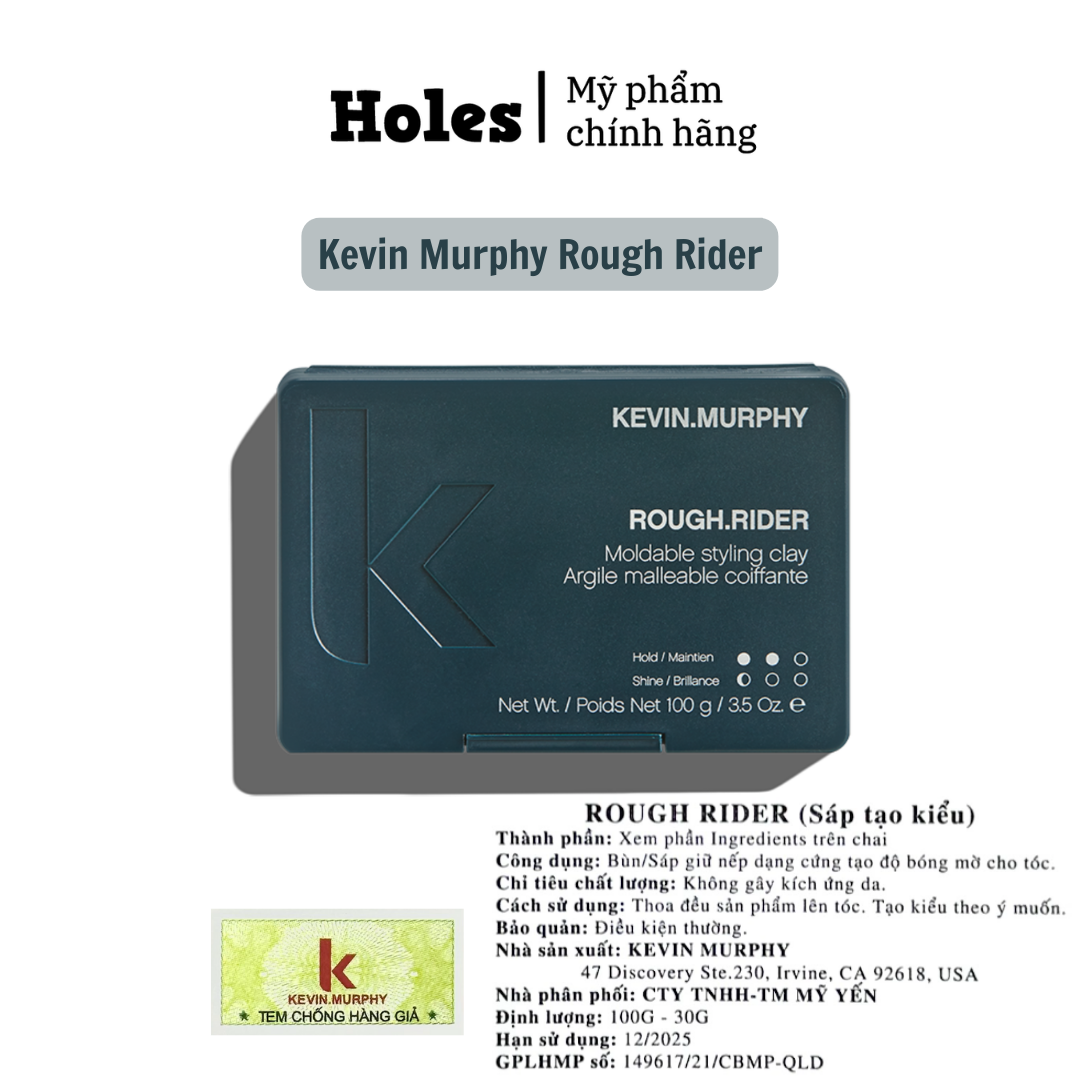 Sáp vuốt tóc Kevin Murphy Rough Rider chính hãng
