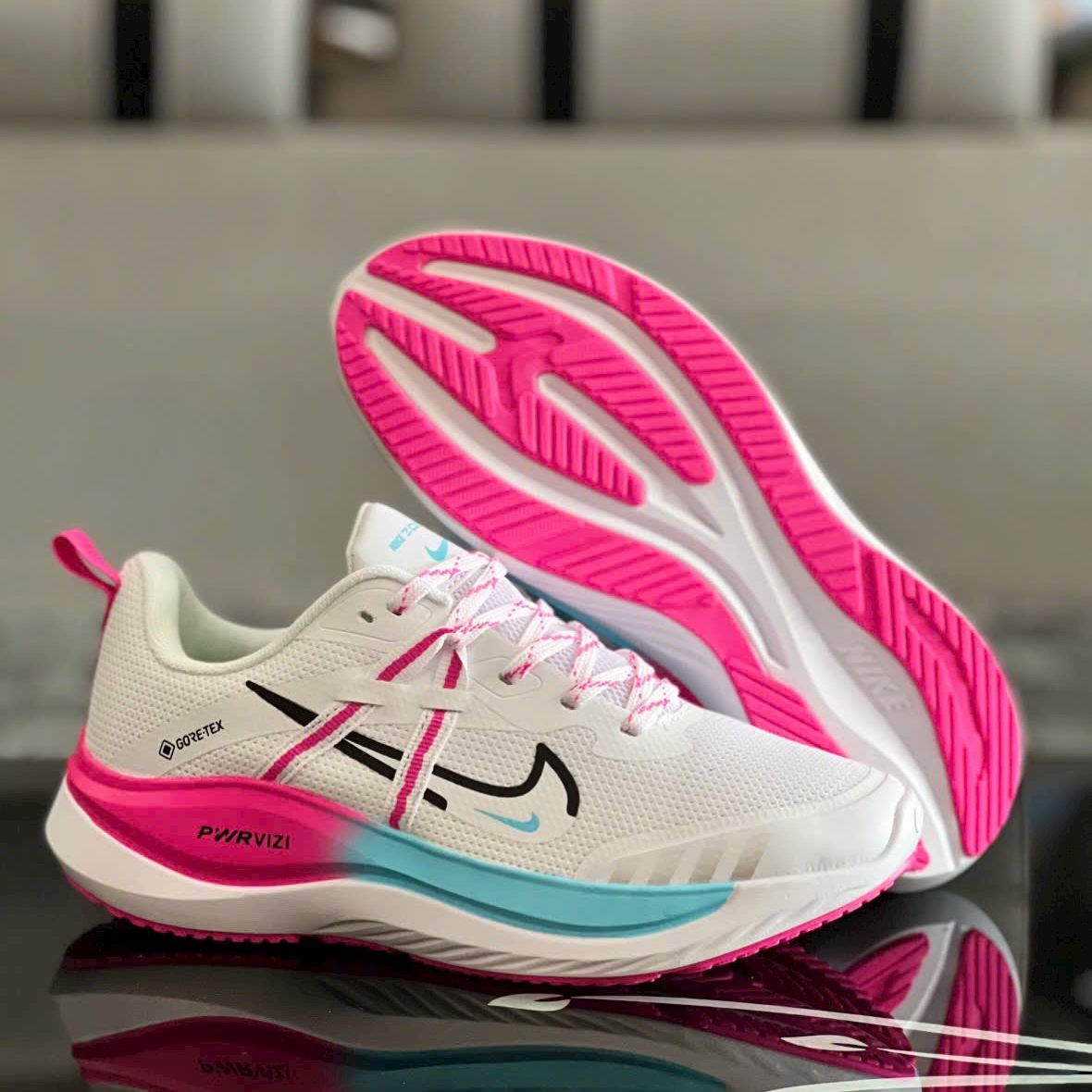 Giày Nữ Thể Thao ZoomX Sport Running Giày sneaker Nữ Chuyên Chạy BộTập GymThể DụcGIÀY XUẤT AUTẶNG VỚMàu trắng