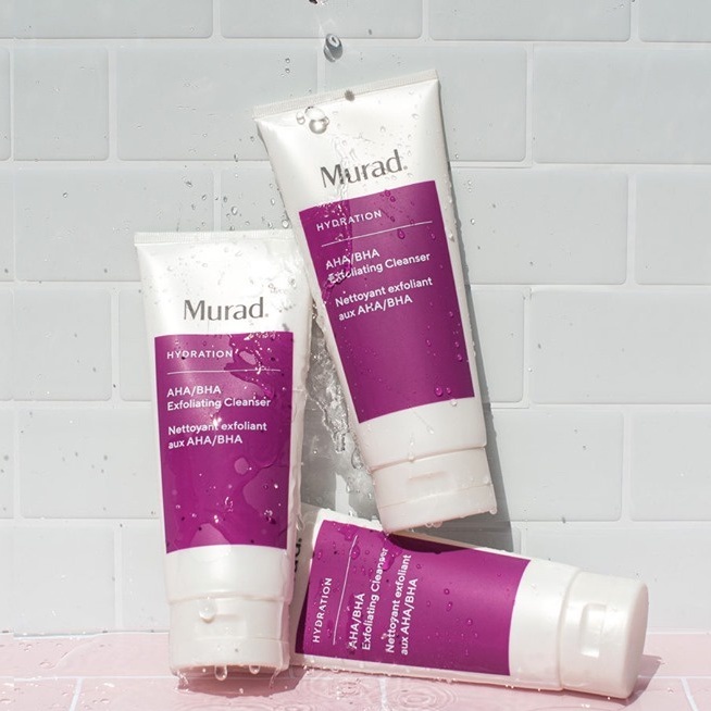 [Murad Chính Hãng] Sữa Rửa Mặt Tẩy Da Chết - Làm Sạch Tận Sâu Lỗ Chân Lông Murad AHA/BHA Exfoliating Cleanser