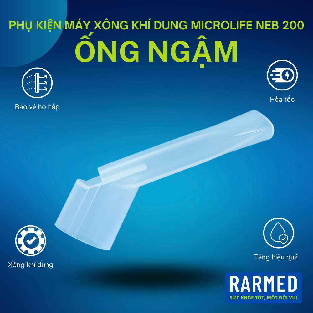 Phụ kiện ống ngậm miệng xông khí dung máy khí dung Microlife NEB 200