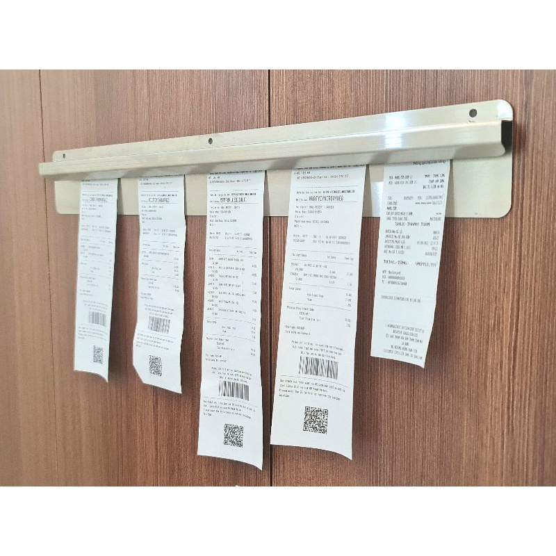 Thanh kẹp bill , thanh kẹp order , hóa đơn đủ size 20cm đến 120cm
