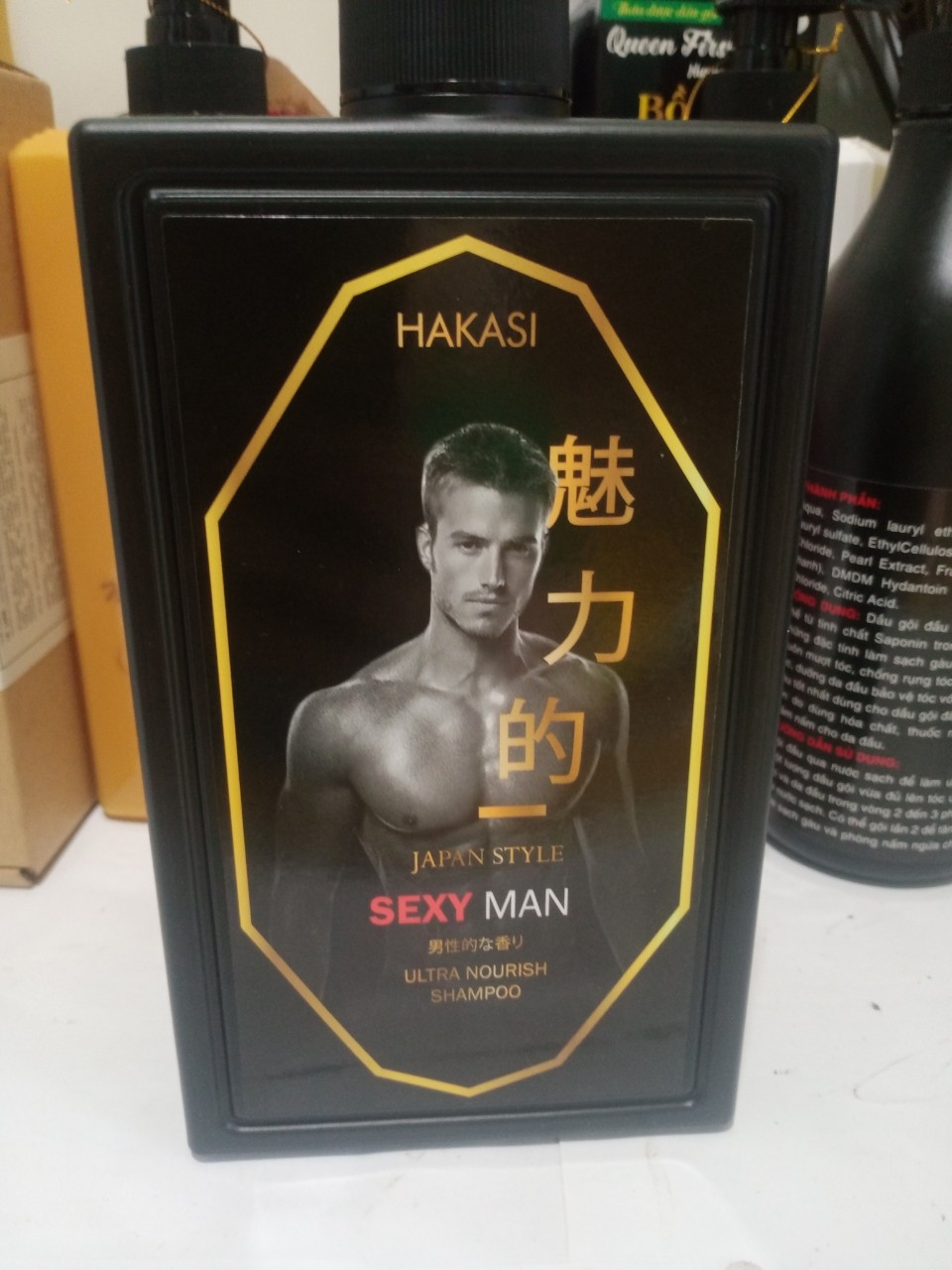 Sữa tắm gội 2 in 1 nước hoa hakasi se.xy man japan style 650ml - siêu phẩm đến từ nhật bản