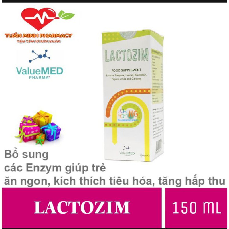 Lactozim - Bổ sung các enzym giúp trẻ ăn ngon, tăng cường hấp thu