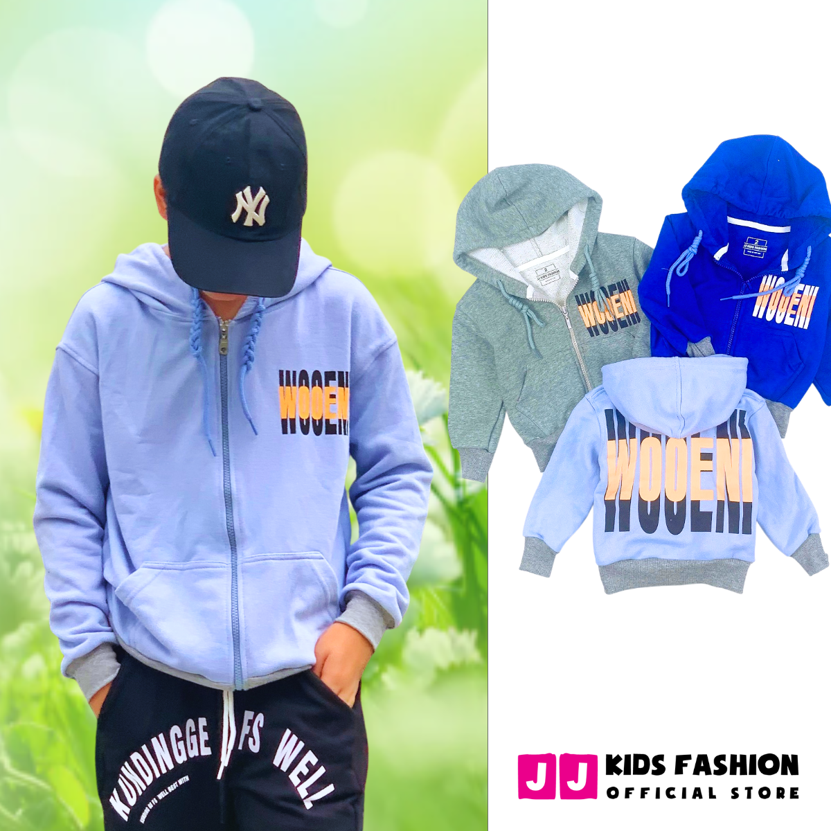 Áo khoác cho bé trai, bé gái, áo khoác thun cotton co giản in hình hoạt hình dễ thương | FREESHIP MAX - JJ Kids Fashion