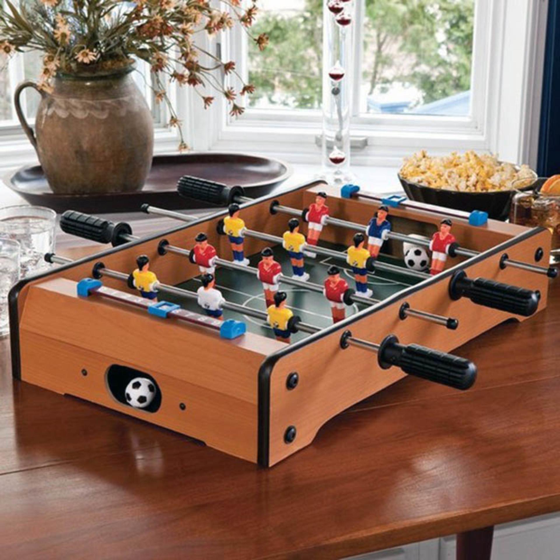 [HCM]Bộ Đồ Chơi Bàn Bi Lắc Bóng Đá Table Top Foosball Để Bàn.