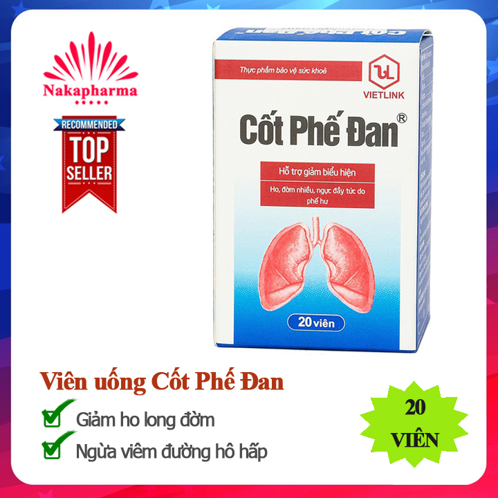 Cốt Phế Đan – Giúp bổ tỳ, bổ phế, ngừa viêm phế quản, viêm đường hô hấp, giảm ho long đờm