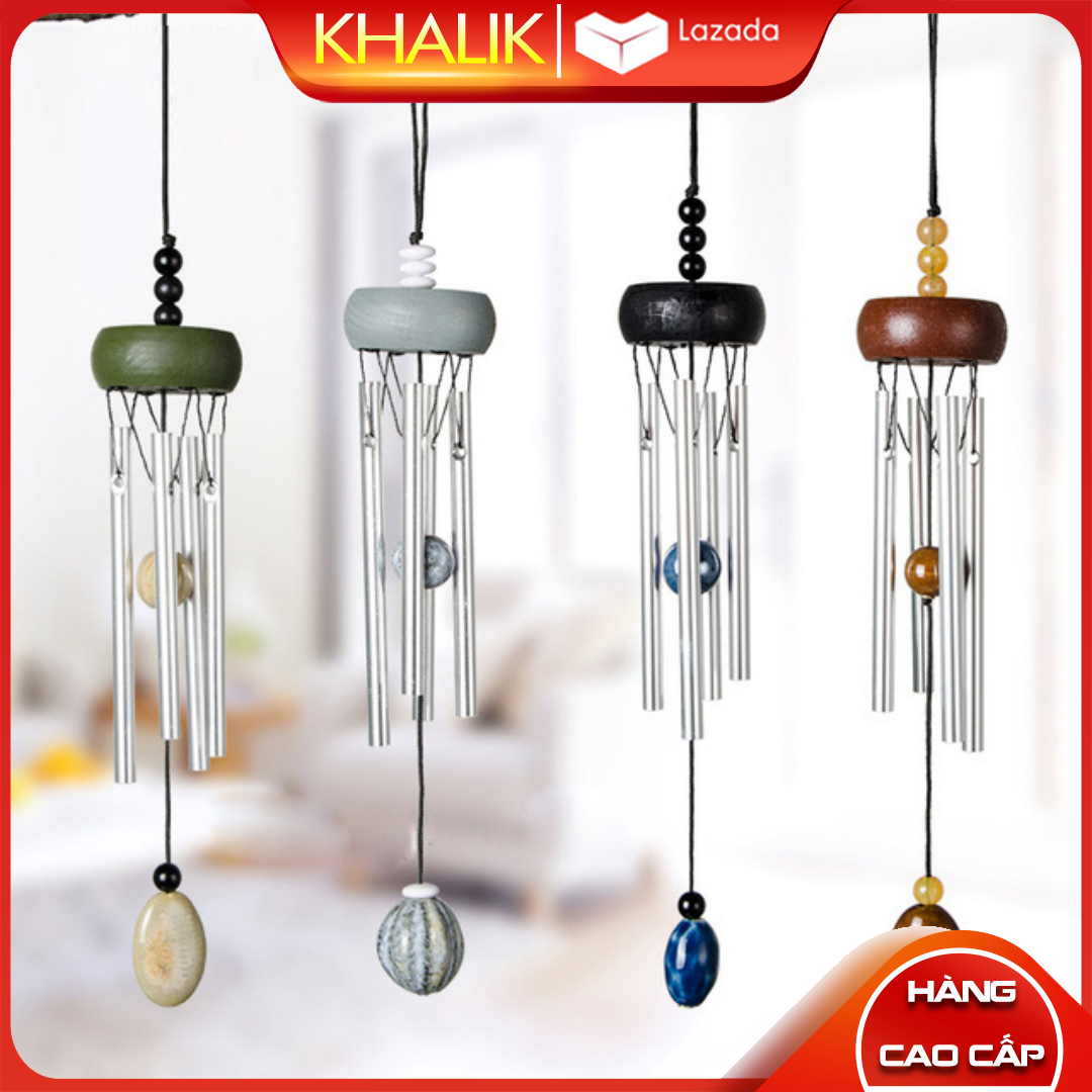 [Hàng cao cấp] Chuông gió phong thủy, quà tặng phong thủy Decor tạo âm thanh rất hay - KHALIK MS01