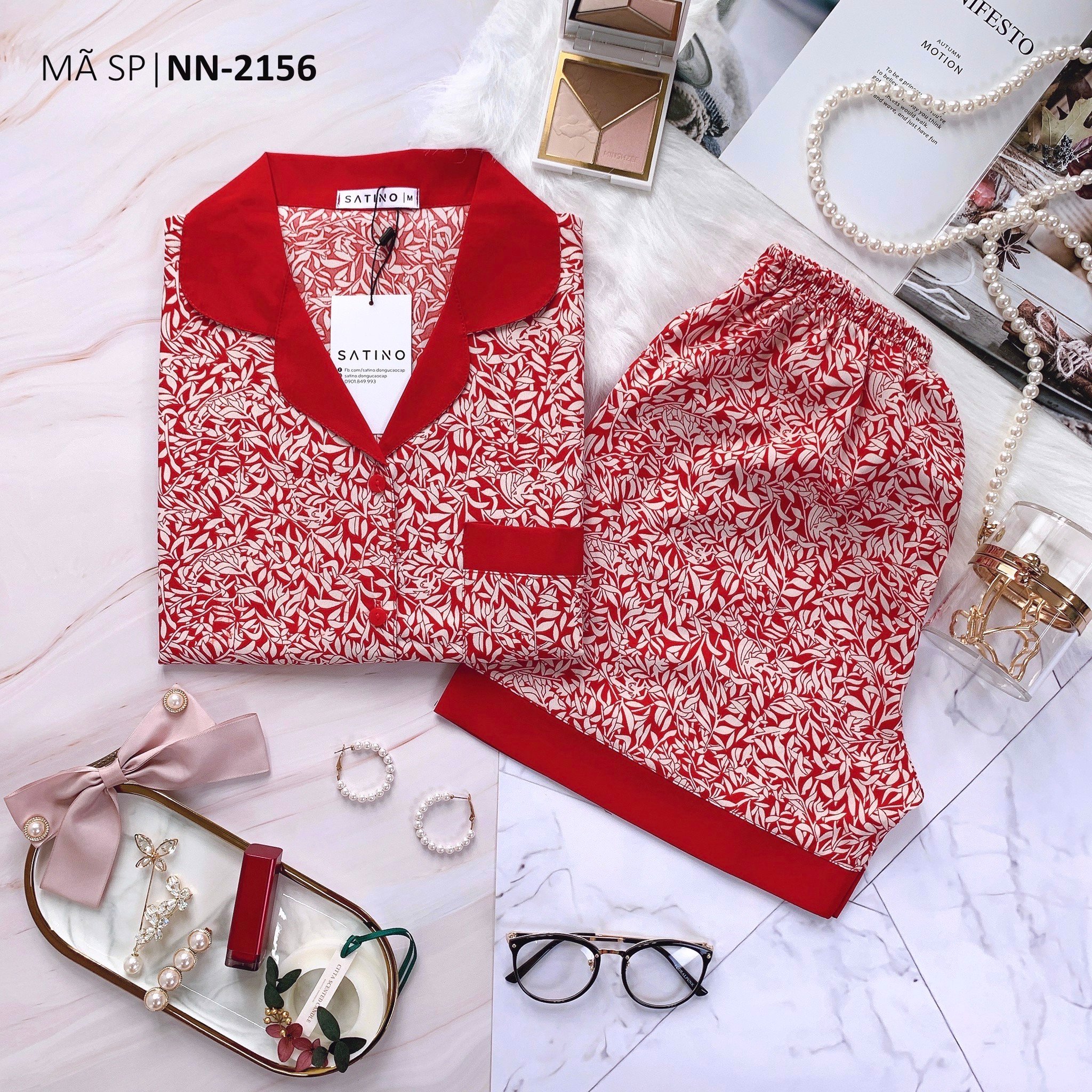 Pijama tnqn - zame red velvet 01