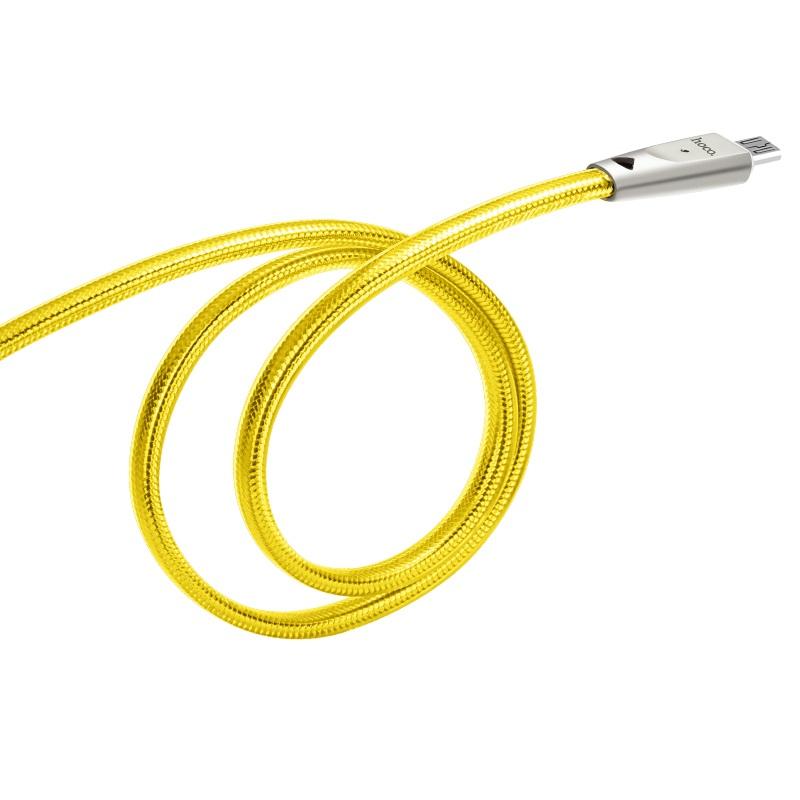 Cáp sạc hoco u9 for micro usb dài 1m2 -hỗ trợ sạc nhanh