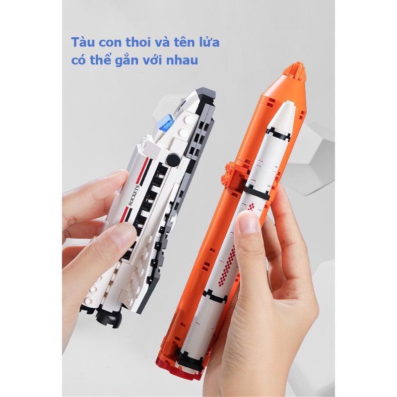 Đồ chơi Lego, bộ đồ chơi lắp ghép hình Tàu Vũ Trụ