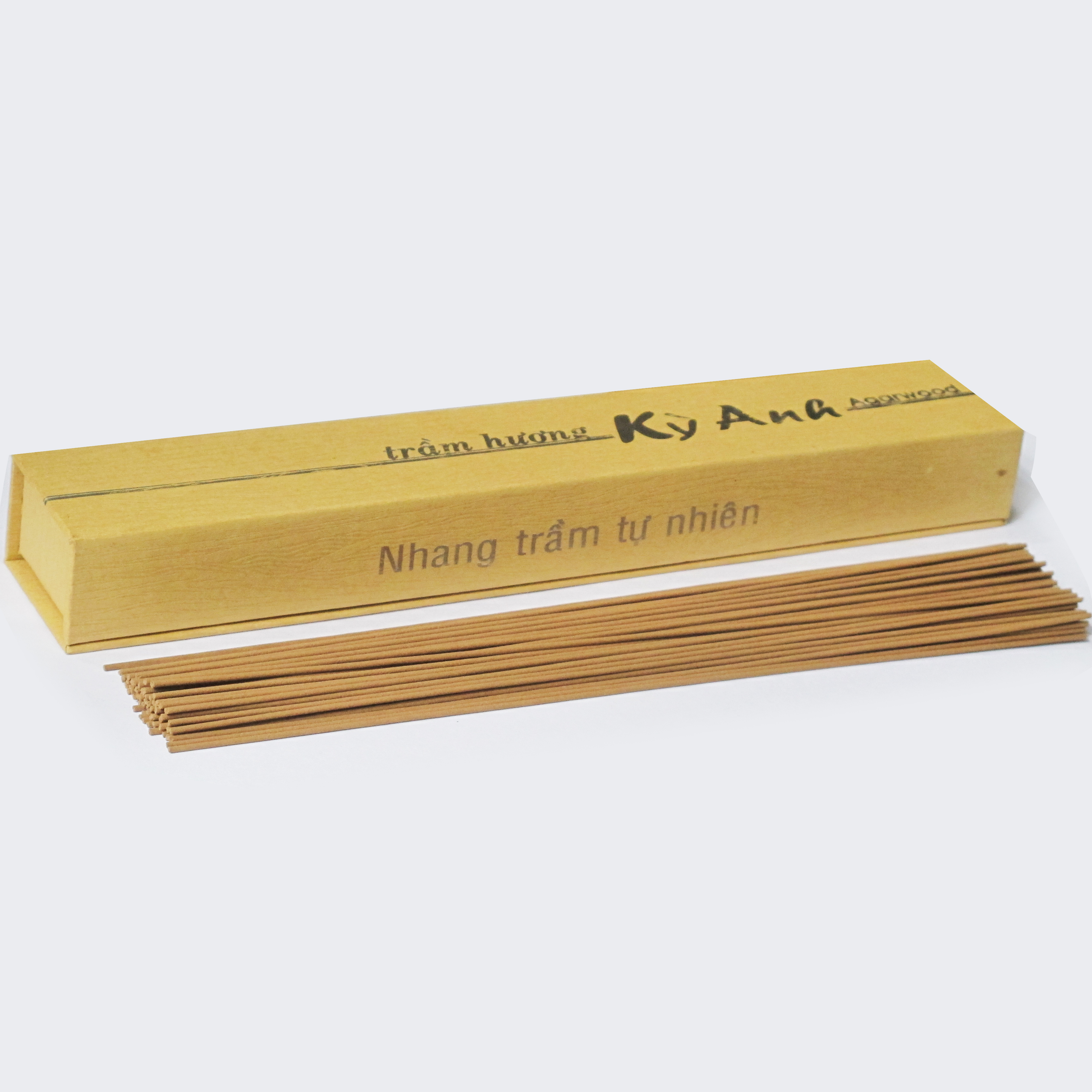 Nhang trầm hương kỳ anh - không tăm dài 20 cm 20gr - nc02