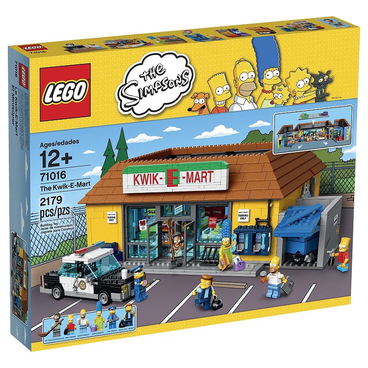 Simpson Series Supermarket Convenience Store Building Toy 2232pcs no box 