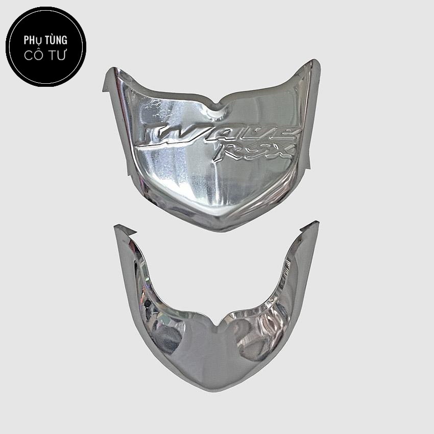 1 bộ mỏ đuôi dè xe wave rsx fi inox - bảo vệ dè inox - phụ tùng cô tư