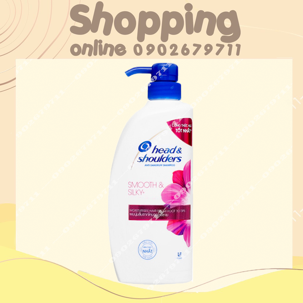 Dầu gội Head & Shoulder Mềm Mượt Tự Nhiên Thái Lan 450ml