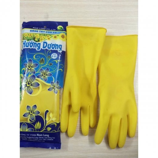 combo 10 đôi găng tay cao su hướng dương