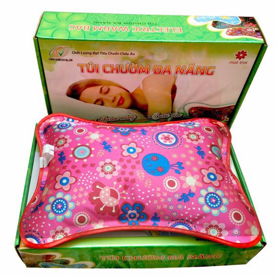[HCM]Túi chườm nóng lạnh sưởi ấm dành cho phụ nữ sau sinh nóng lạnh Mặt Trời (33x24x7)