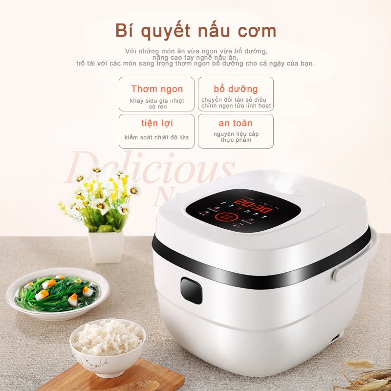 Nồi cơm điện,noi com đien,nồi,nồi cơm điện tử,nồi cơm điện giá rẻ,nồi điện,Hẹn giờ 24 tiếng, bảo hành 3 tháng,1.8L