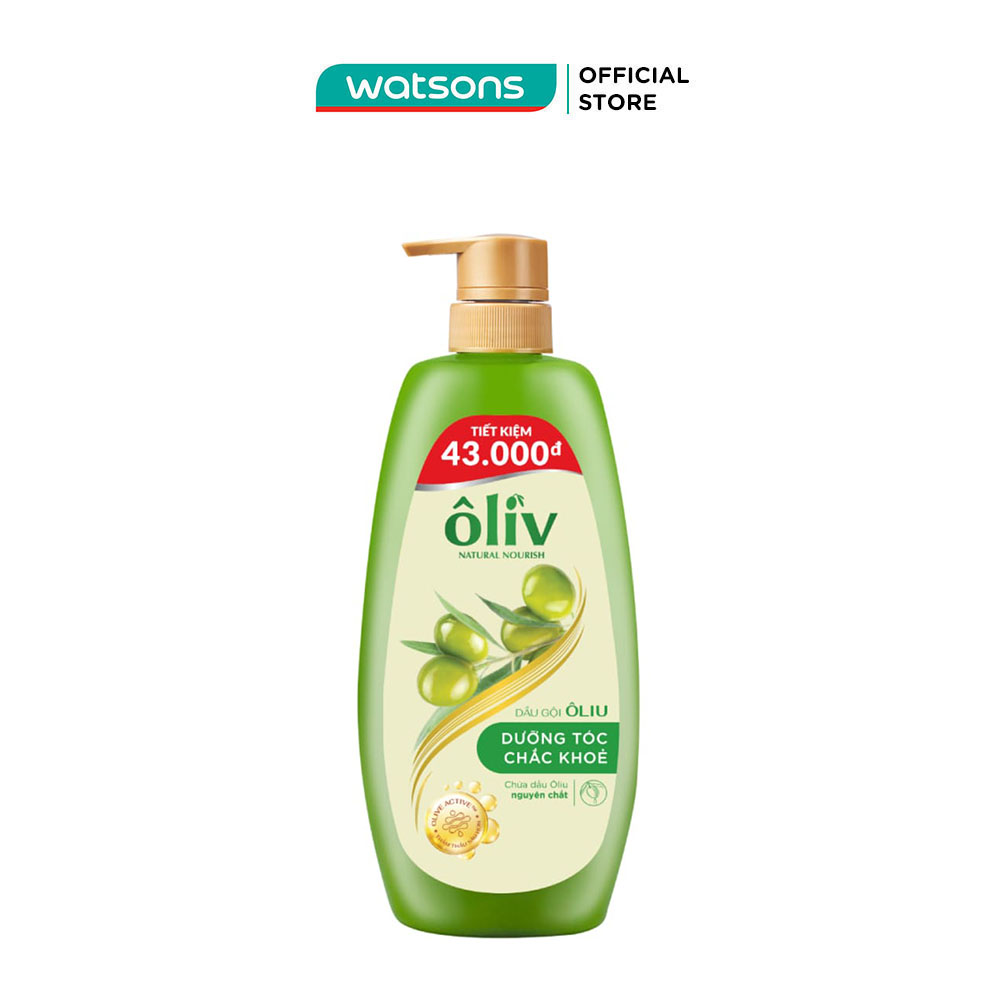 Dầu Gội Ôliv Natural Nourishing Chứa Ôliu Nguyên Chất Dưỡng Tóc Chắc Khỏe 1000ml