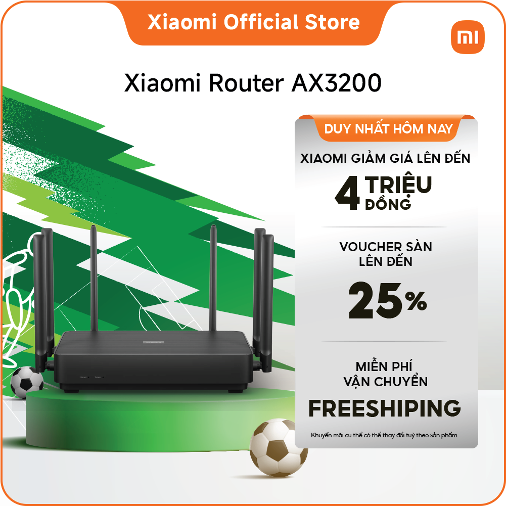 Bộ định tuyến WiFi Xiaomi Router AX3200