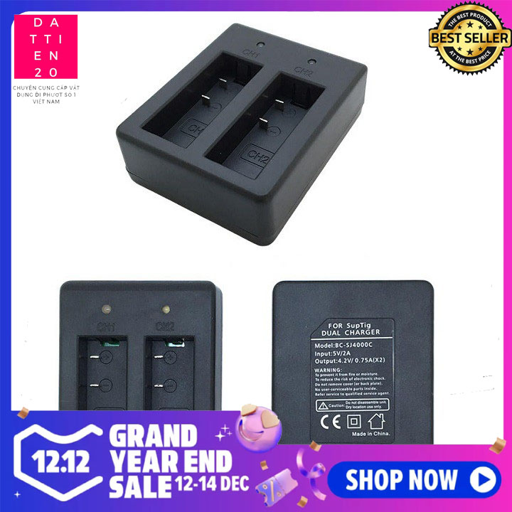 DOCK SẠC ĐÔI CAMERA HÀNH TRÌNH EKEN