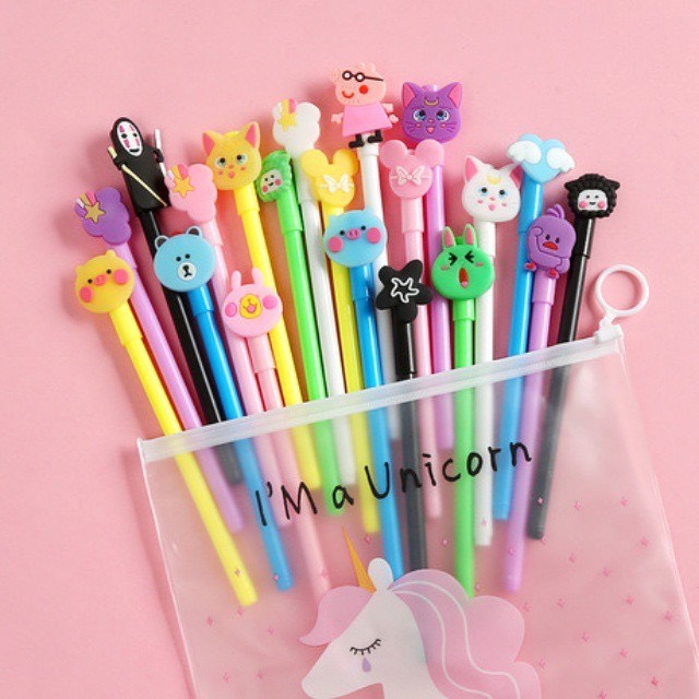 [BUÔN SỈ] SET 5 BÚT GIÁ RẺ, BÚT KUTE, BÚT ĐÁNG YÊU