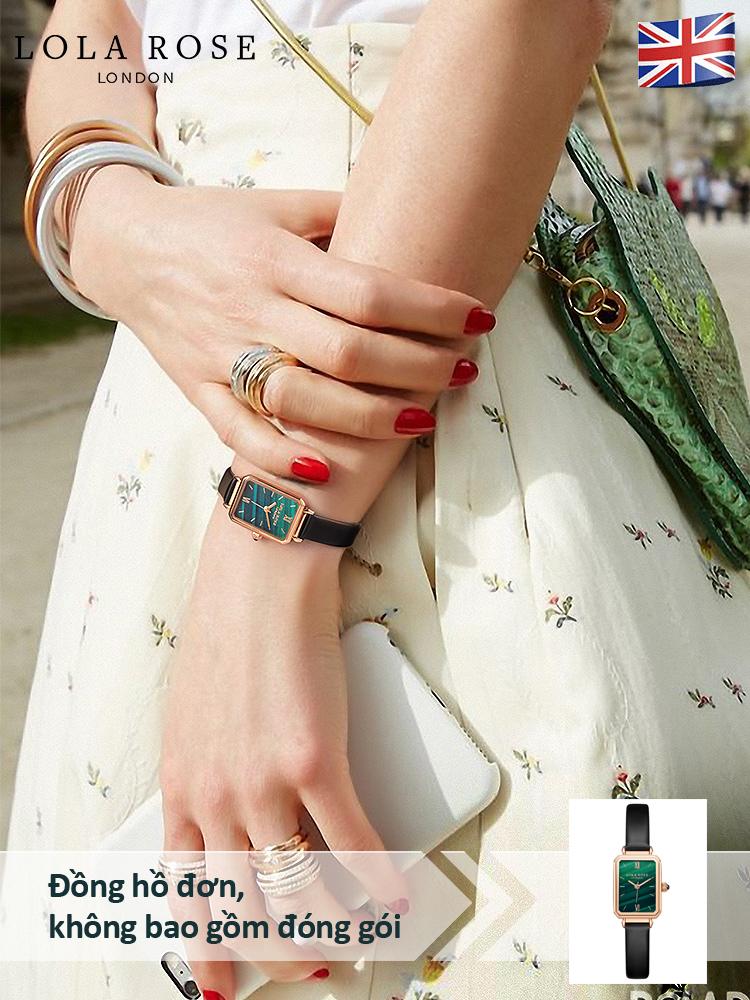 Đồng hồ thời trang nữ Lola Rose nhập khẩu từ nước Anh sang trọng đẳng cấp tôn lên vẻ đẹp quý phái phụ nữ mặt đồng hồ làm từ đá cẩm thạch chống nước pin sử dụng trên 2 năm LR 2136