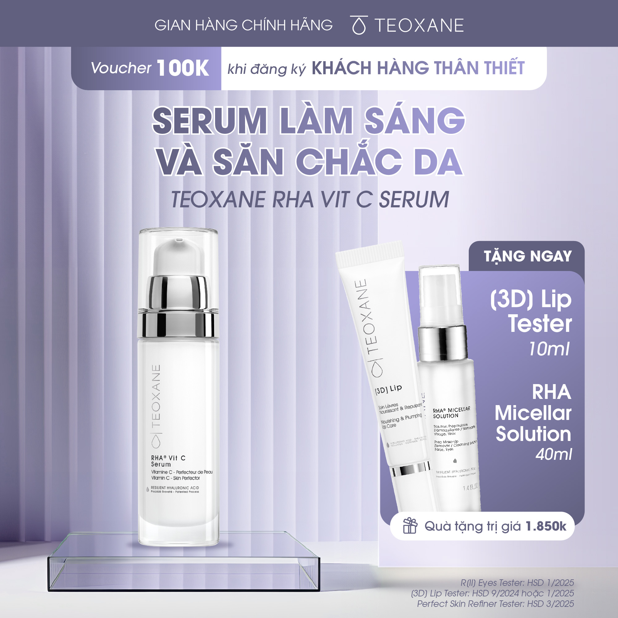 Serum làm sáng và săn chắc da rha vit c serum