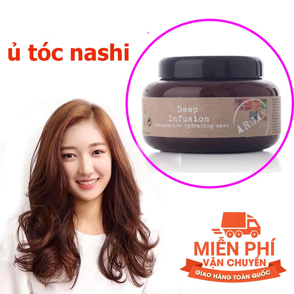 Hấp Dầu, Dầu Ủ Tóc, Kem Dưỡng Tóc. Ủ tóc nashi giúp dưỡng tóc phục hồi hư tổn, làm tóc bóng, mềm giảm xơ rối, khuyến mại sale 50%..