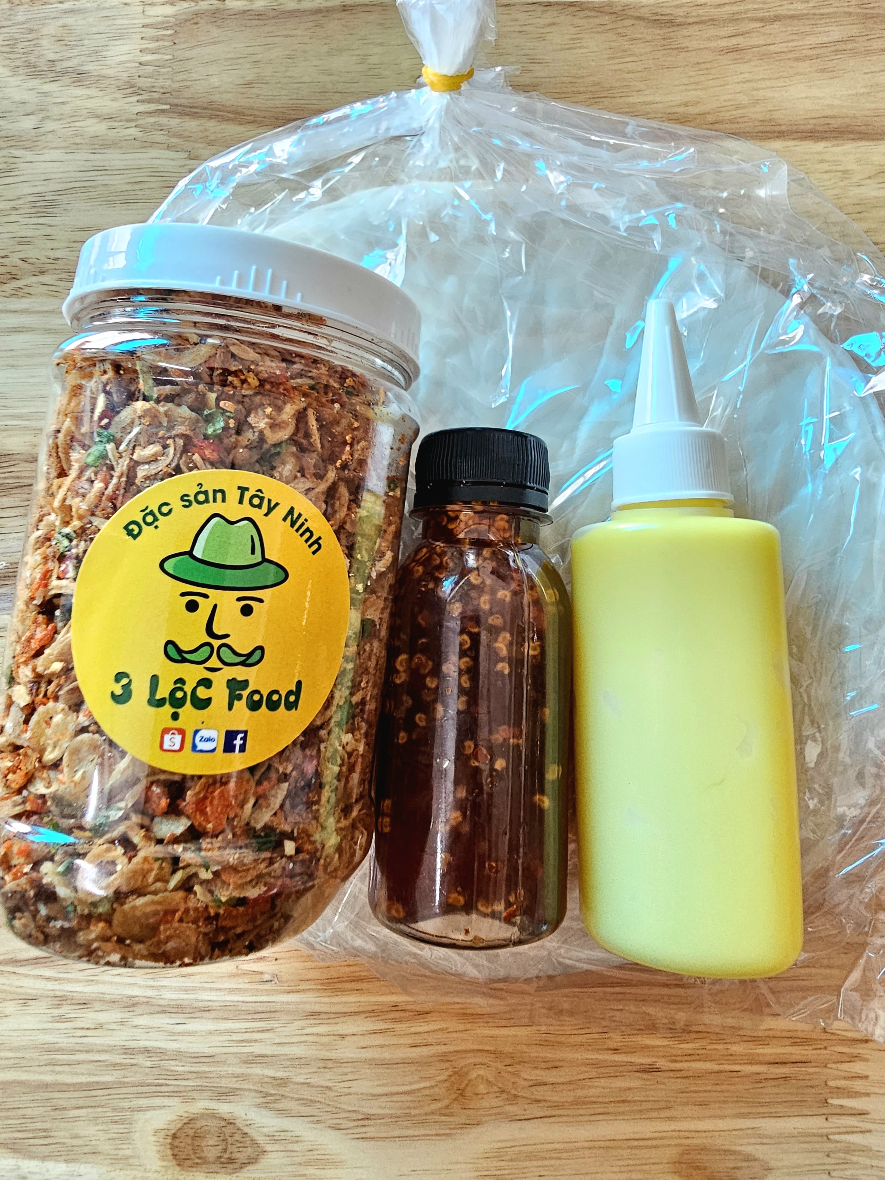Combo bánh tráng bơ sốt tắc ăn vặt siêu rẻ