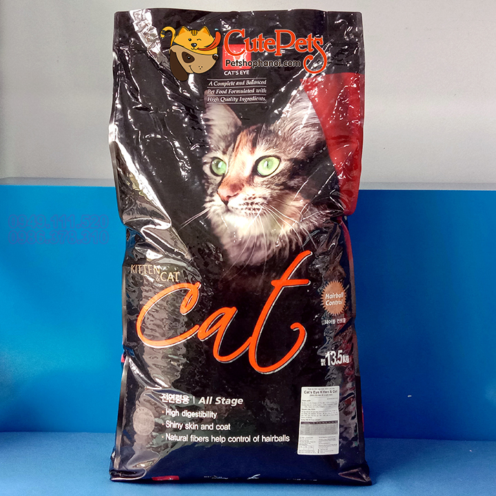 Thức ăn cho mèo Cat Eye 1kg hạt Catseye Hàn Quốc cho mèo mọi lứa