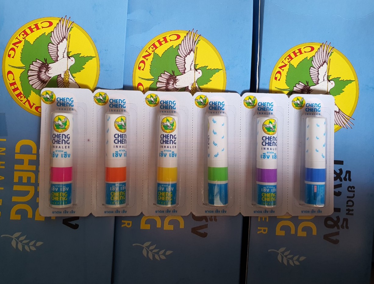 6 ống hít thông mũi cheng cheng inhaler chính hãng thái lan