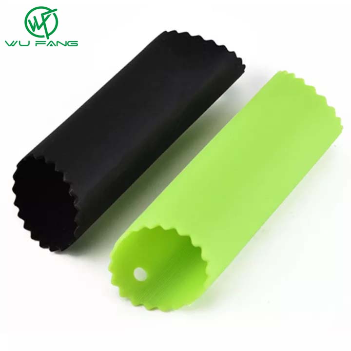 WU FANG Dụng Cụ Bóc Vỏ Tỏi Cho Gia Đình Đồ Dùng Nhà Bếp, Dụng Cụ Tháo Gỡ Con Lăn Silicon Bền, 2 Màu 1 Cái