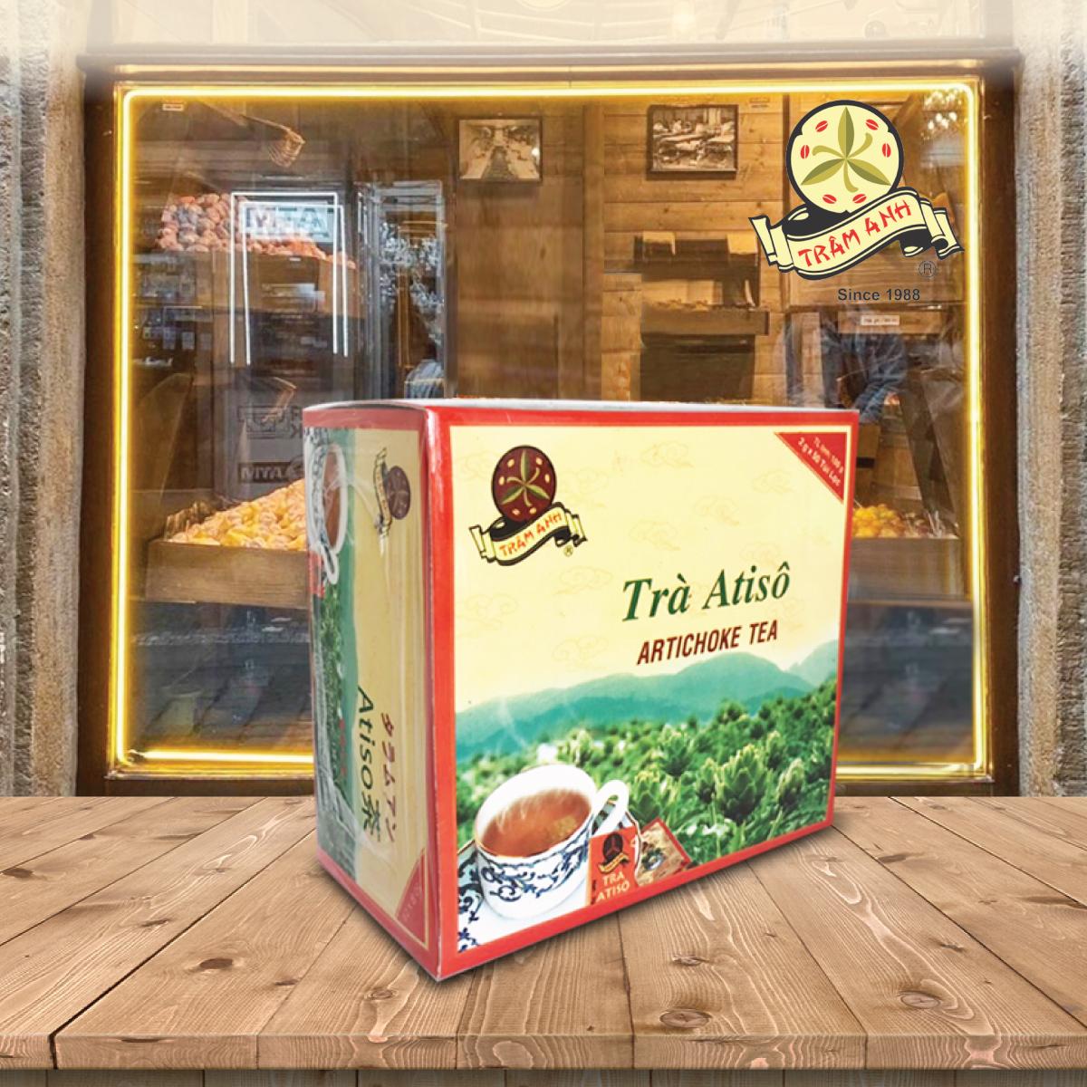 Trà ATISO TRÂM ANH loại thượng hạng- hộp 40 túi lọc x 2gr