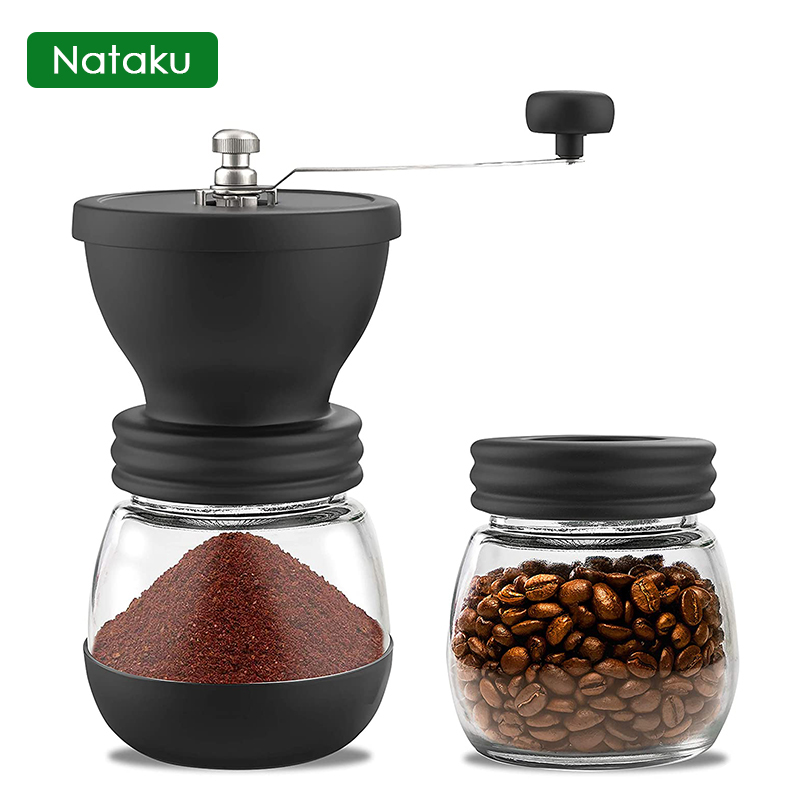 Máy Xay Cà Phê Bằng Tay + Tặng 1 Bình Thủy Tinh / Cối xay cà phê Xay cafe cầm tay Coffee Grinder