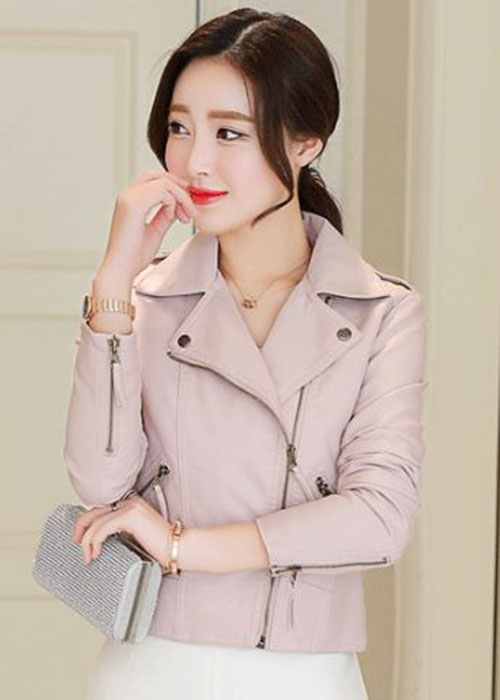 áo khoác da nữ cao cấp