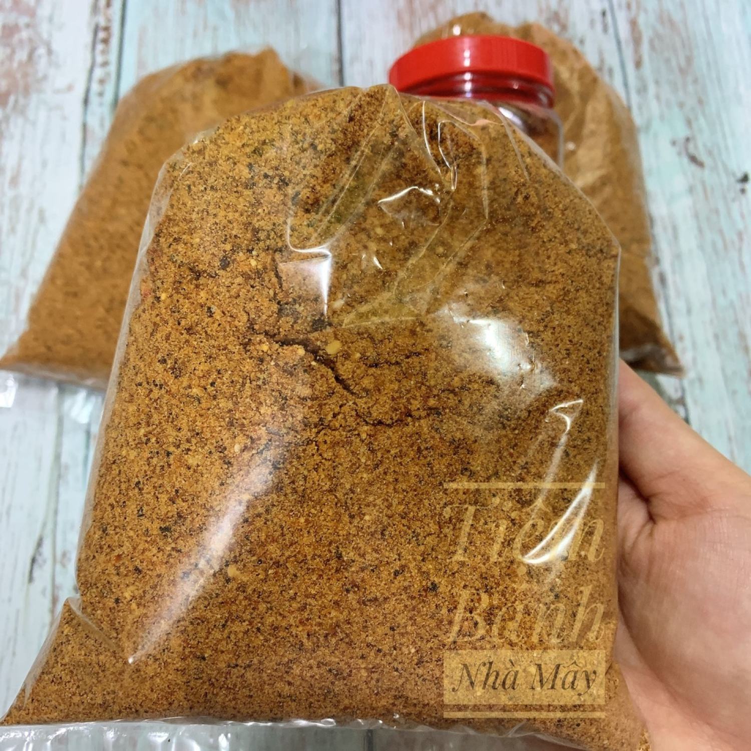 Muối đen nhuyễn dùng trộn bánh tráng trộn caʏ nhẹ ít mặn - muối nhuyễn tây ninh
