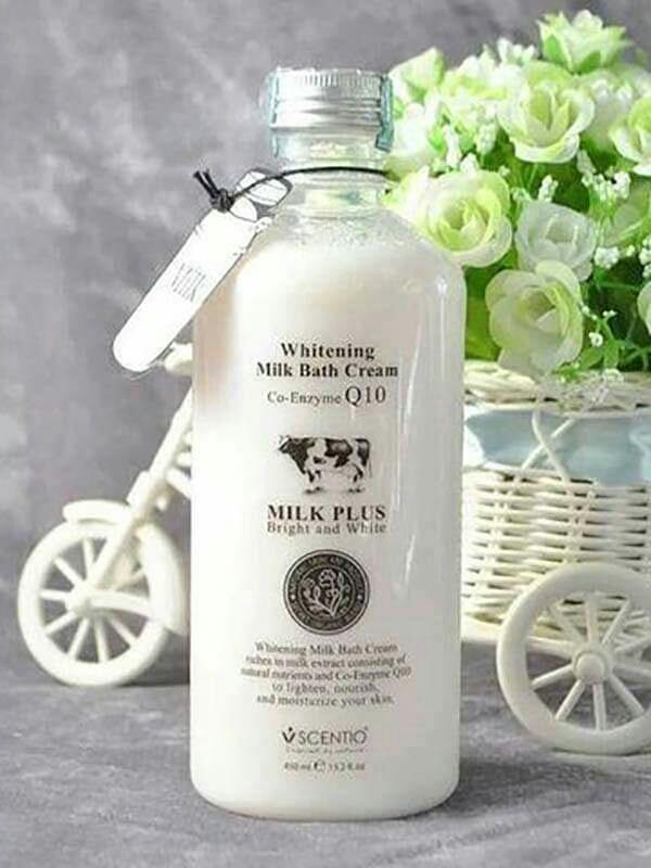sữa tắm bò milk plus Q10 thái lan 450ml