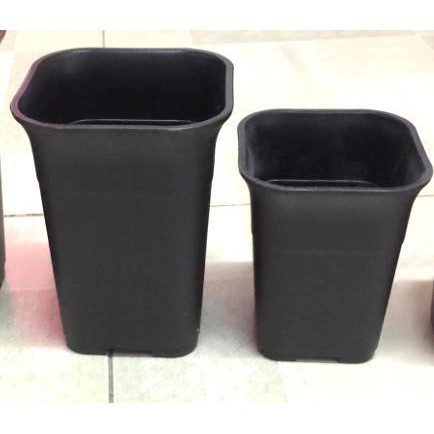 Chậu nhựa vuông cao cấp 9cm