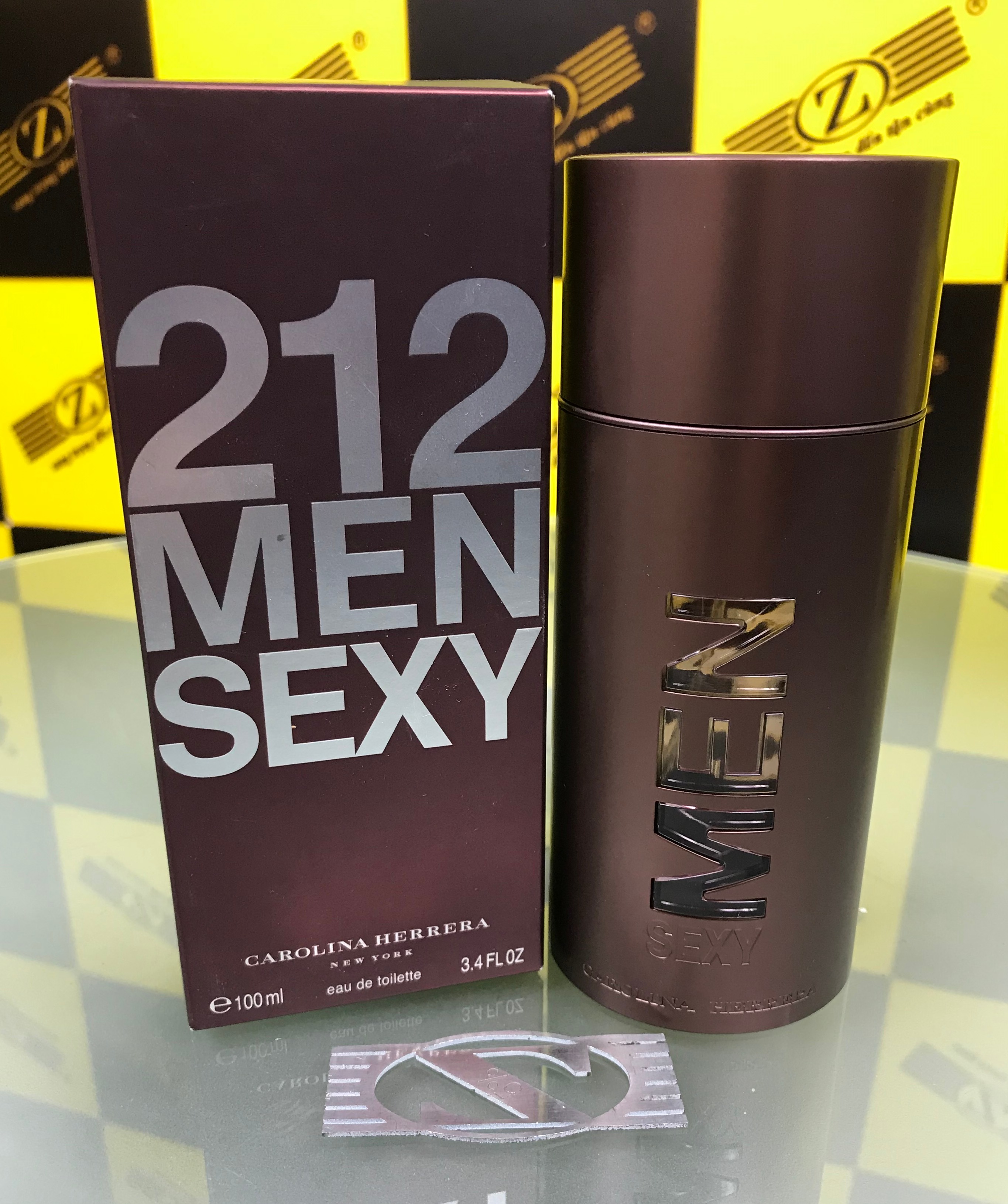 Nước hoa CHÍNH HÃNG 212 MEN SEXY. Eau de toilette. 100ml. Sản xuất Tây Ban Nha