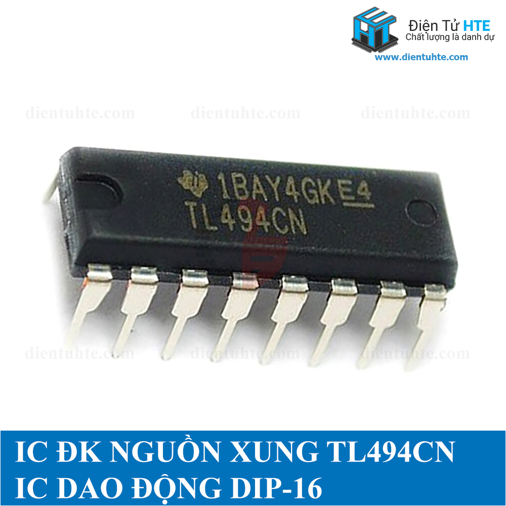 Ic dao động điều khiển nguồn xung tl494 tl494cn dip-16