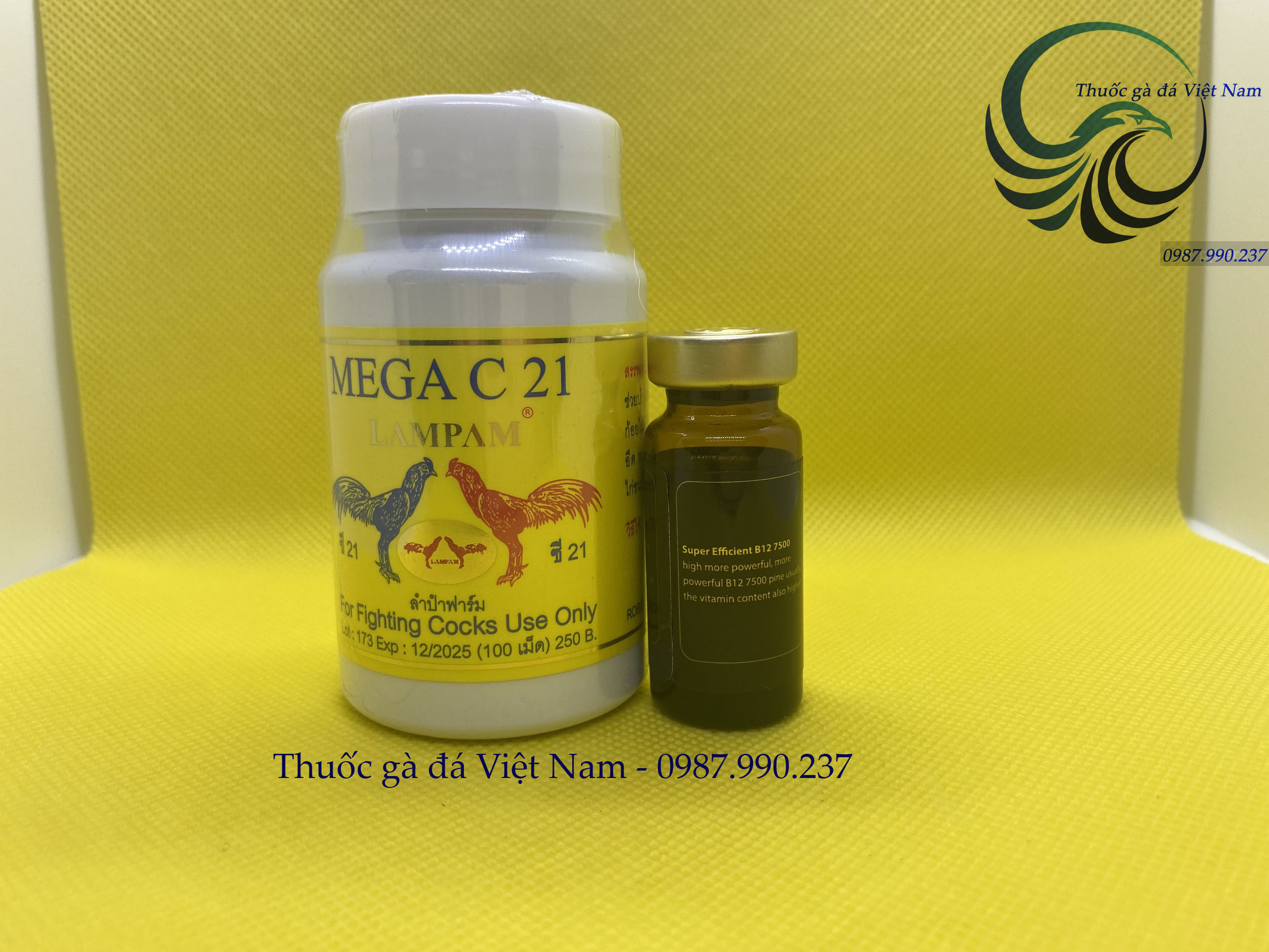 Thuốc gà đá Mega C21+B12 7500
