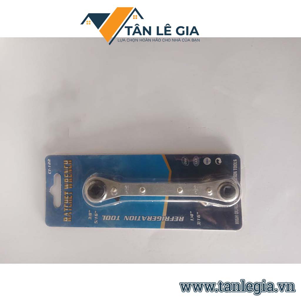 Cờ lê tự động 4 đầu mở van gas lạnh ct-122