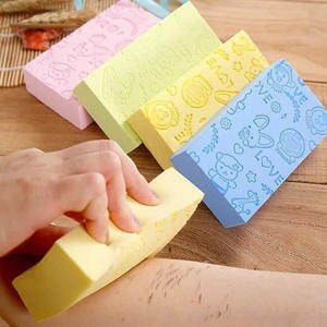 💦💦 Miếng kỳ ghét siêu sạch Hàn Quốc Mút tắm kỳ ghét tẩy tế bào chết. Bông tắm bọt biển mềm mại cho bé