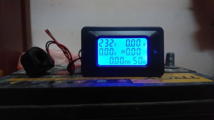 Công tơ điện tử 6 thông số 100a